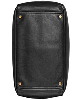 Donna Karan Amagansett Soft-Rolled Leather Shoulder with Sculpted Magnet Closure