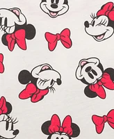 Disney Toddler Girls Happy Minnie Bow Short Sleeve Dress