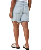 Cotton On Women's Relaxed Denim Short