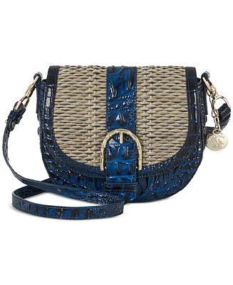 Brahmin Briar Anchor Boathouse Leather Crossbody