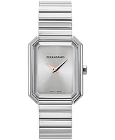 Salvatore Ferragamo Women's Swiss Stainless Steel Bracelet Watch 27x34mm