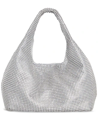 I.n.c. International Concepts Mesh Crystal Hobo Bag, Created for Macy's