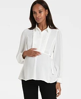Seraphine Women's Maternity, Nursing and Pumping Blouse