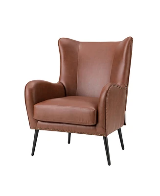 Halligan Upholstered Armchair with Nailhead Trims