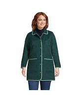 Lands' End Women's Plus Insulated Reversible Barn Coat