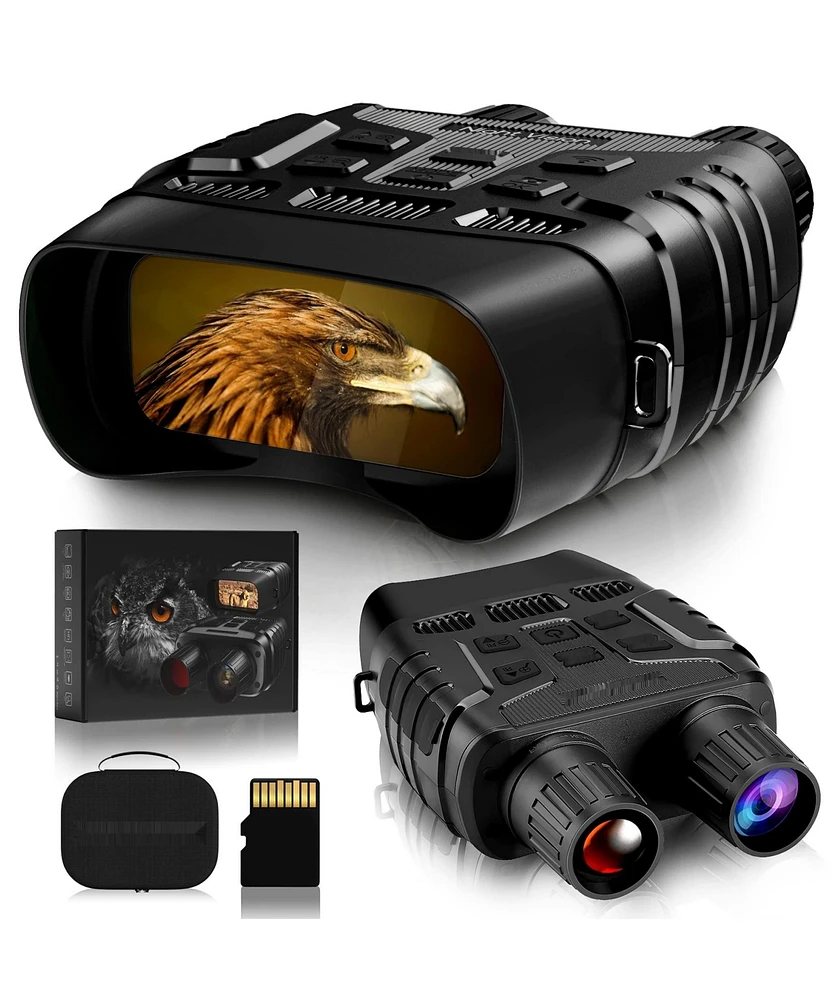 Gthunder Night Vision Goggles: Fhd, Infrared, 32GB Storage