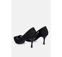 Reunion Lace Mid Heel Pumps