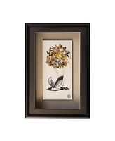 Butterfly Duck - Framed Wall Art - Handmade Limited Edition