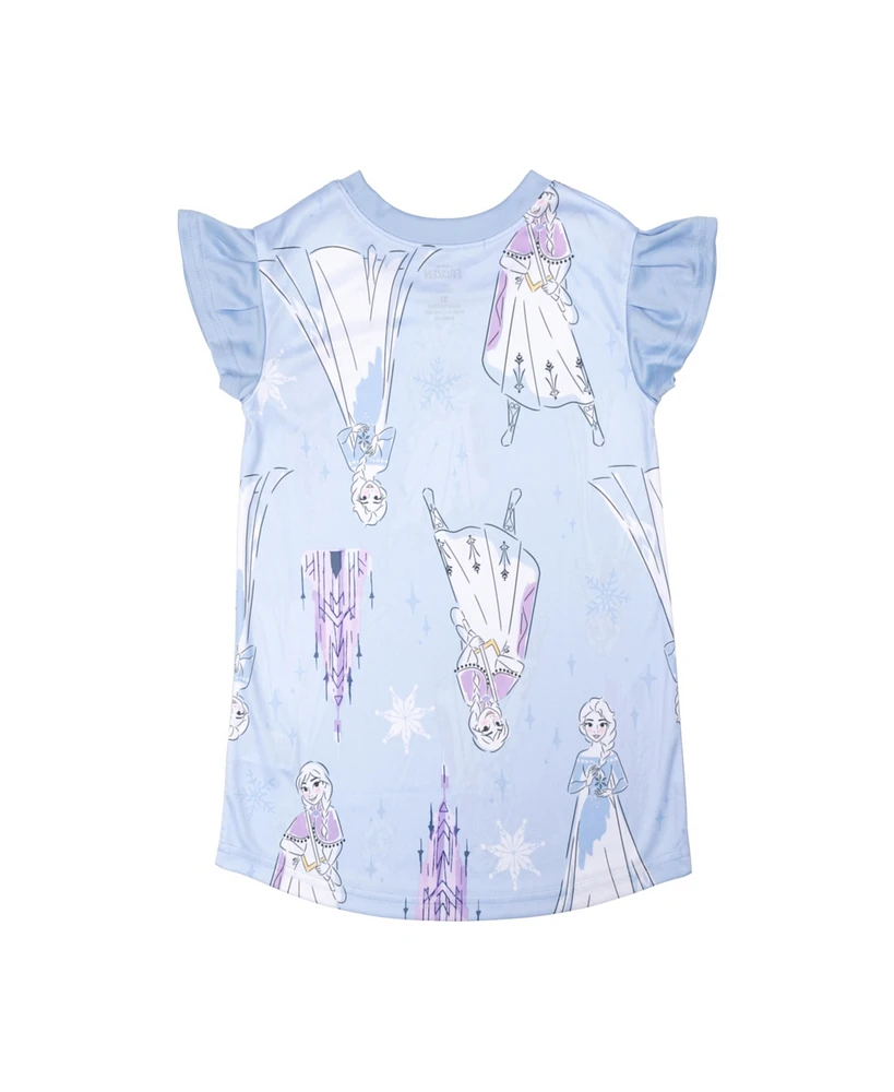 Frozen Toddler Girls Dorm Pajamas