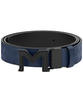 Montblanc Men's M Pin Buckle Reversible Leather Belt