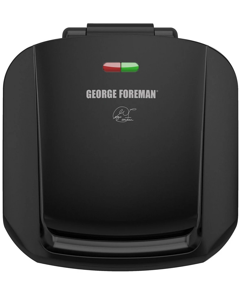 George Foreman 4-Serving Electric Grill & Panini Press