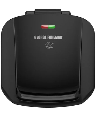 George Foreman 4-Serving Electric Grill & Panini Press