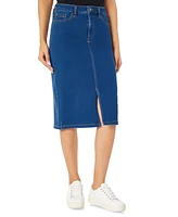 Jones New York Women's Lexington Denim Pencil Skirt