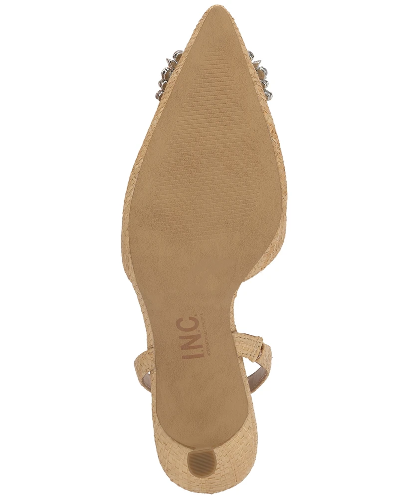 I.n.c. International Concepts Women's Gevira Pointed-Toe Slingback Pumps, Created for Macy's