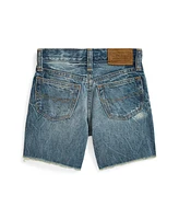 Polo Ralph Lauren Toddler and Little Boys Sullivan Slim Cutoff Denim Shorts