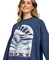 Roxy Juniors' Lineup Oversized Crew