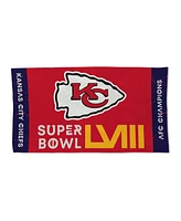 Wincraft Kansas City Chiefs 2023 Afc Champions Locker Room 22'' x 42'' Double-Sided Towel