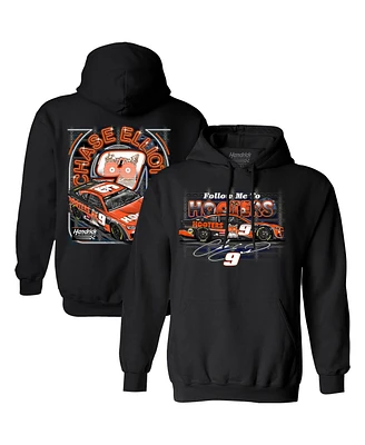 Men's Hendrick Motorsports Team Collection Black Chase Elliott Hooters Car Pullover Hoodie