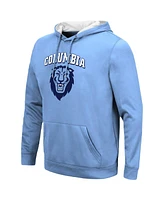 Men's Colosseum Light Blue Columbia University Resistance Pullover Hoodie