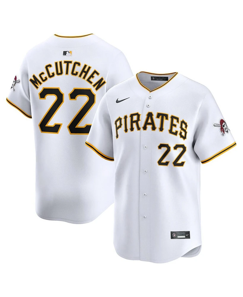 Men's Nike Andrew McCutchen White Pittsburgh Pirates Home Limited Player Jersey