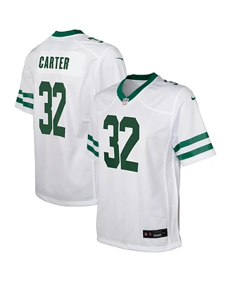 Big Boys Nike Michael Carter White New York Jets Game Jersey