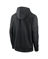 Men's Nike Black Chicago White Sox Authentic Collection Practice Performance Pullover Hoodie