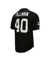 Men's Mitchell & Ness Pat Tillman Black Arizona Cardinals Retired Player Name and Number Mesh Top