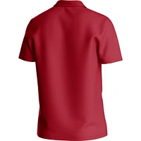 Men's Red Tampa Bay Buccaneers Big and Tall Birdseye Polo Shirt