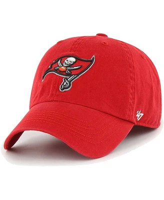 Men's '47 Brand Red Tampa Bay Buccaneers Franchise Logo Fitted Hat