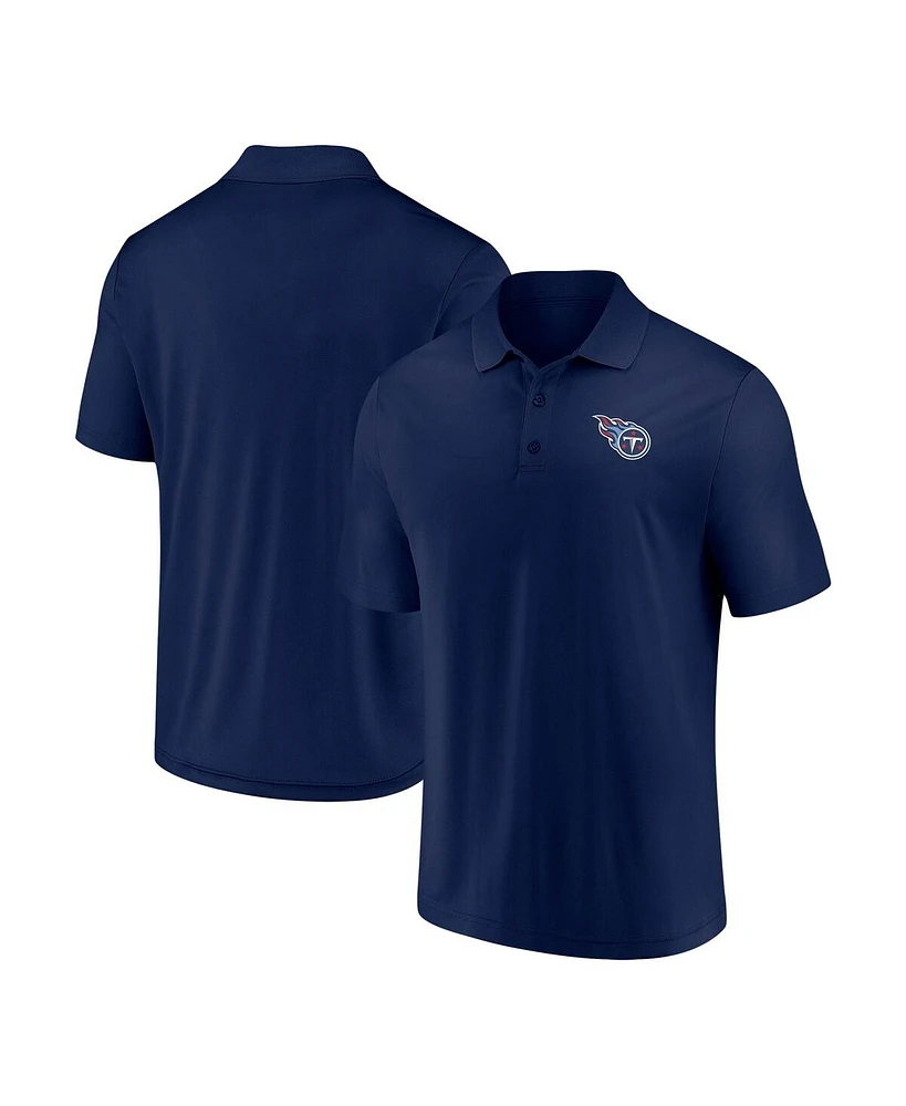 Men's Fanatics Navy Tennessee Titans Component Polo Shirt