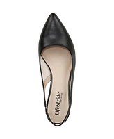 LifeStride Women's Annalise Pointed Toe Slingback Pumps