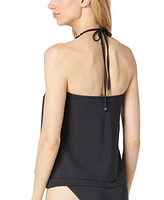 Michael Kors Women's Chain-Strap Halter Tankini Top