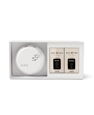 Pura - Smart Home Fragrance Device Starter Set V3 - Scent Diffuser for Homes, Bedrooms & Living Rooms - Includes Fragrance Aroma Diffuser & Two High