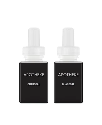 Pura Apotheke Home Scent Refill - Charcoal - Smart Home Air Diffuser Fragrance - Up to 120-Hours of Luxury Fragrance per Refill