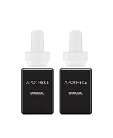 Pura Apotheke Home Scent Refill - Charcoal - Smart Home Air Diffuser Fragrance - Up to 120-Hours of Luxury Fragrance per Refill