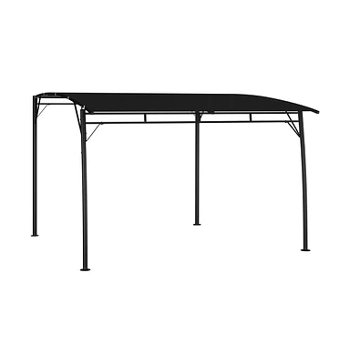 Garden Sunshade Awning 118.1"x118.1"x100.4" Anthracite