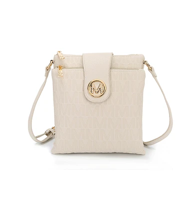 Mkf Collection Marietta Signature Crossbody Bag by Mia K