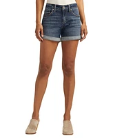 Silver Jeans Co. Women's Boyfriend Mid Rise Shorts