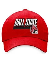 Men's Top of the World Cardinal Ball State Cardinals Slice Adjustable Hat