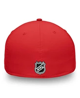 Men's Fanatics White, Red Montreal Canadiens Breakaway Current Jersey Flex Hat