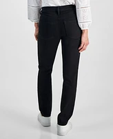 Style & Co Petite Mid Rise Slim Leg Jeans, Created for Macy's