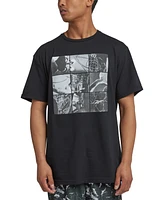 Reebok Men's Above The Rim Basketball Collage Graphic T-Shirt