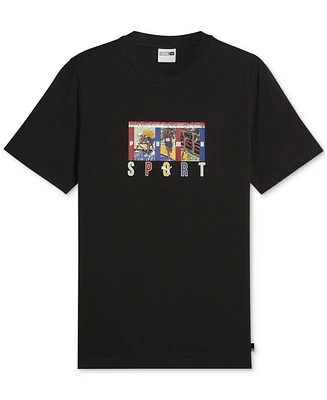 Puma Men's Sport Cotton Graphic T-Shirt
