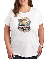 Hybrid Apparel Trendy Plus Ford Mustang Graphic T-Shirt