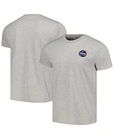 Men's and Women's Heather Gray Nasa T-shirt