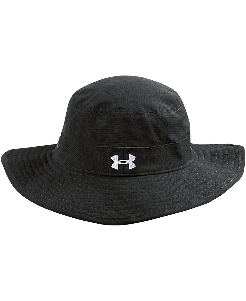 Men's Under Armour Black Northwestern Wildcats Performance Boonie Bucket Hat