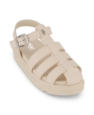 Dkny Little and Big Girls Lucile Lorena Closed Toe Sandals