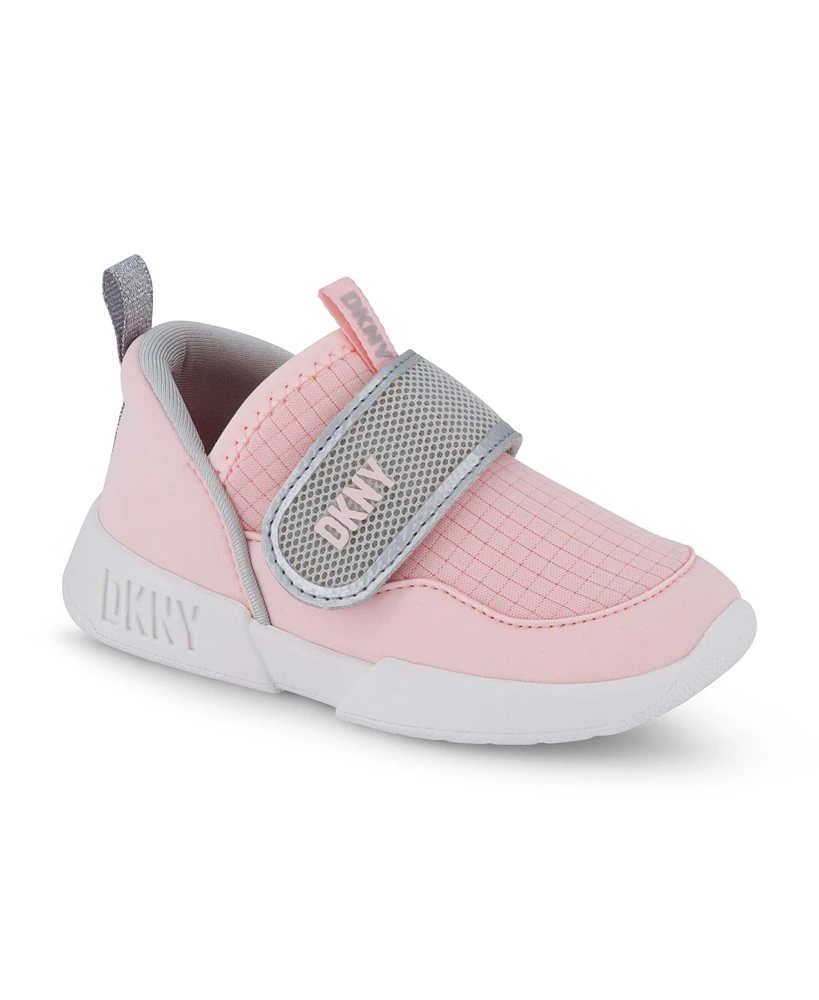 Dkny Toddler Girls Mia Strap Slip On Sneakers