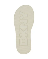 Dkny Little and Big Girls Lottie Marina Logo Sandals