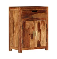 Sideboard 23"x13.8"x29.7" Solid Wood Acacia